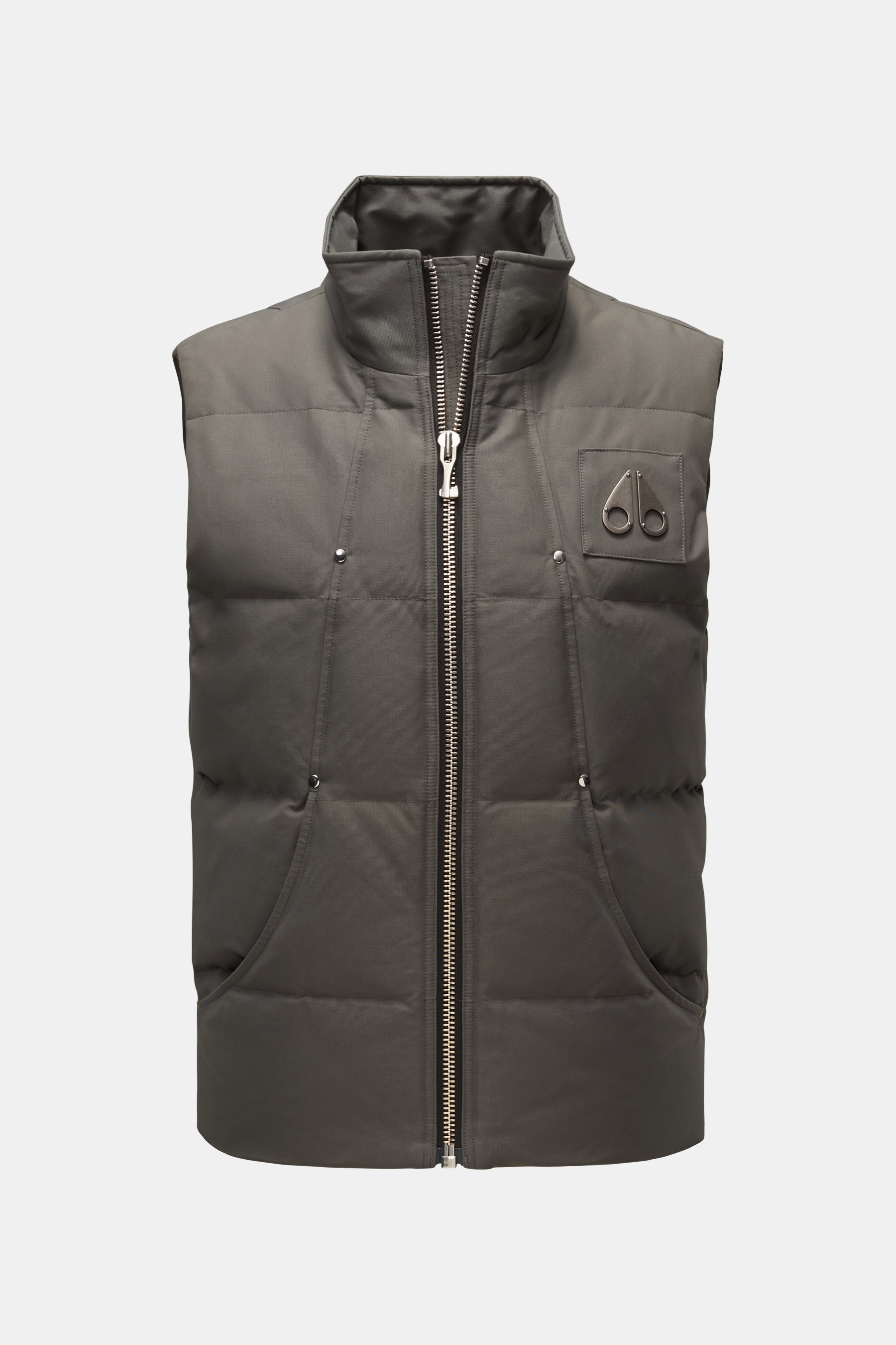 Moose Knuckles Down gilet 'Montreal' grey-green