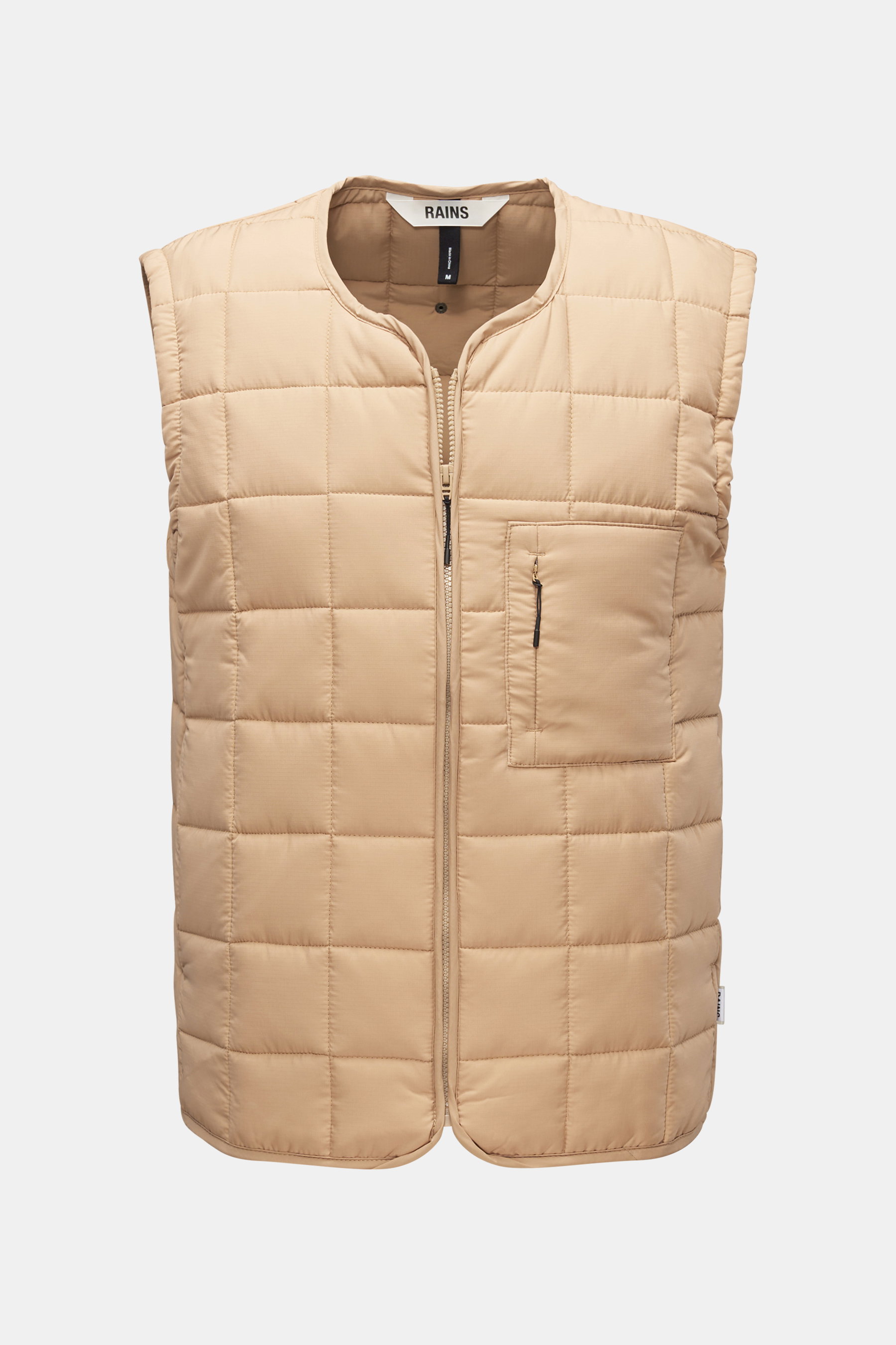 Rains Quilted gilet 'Liner Vest' beige