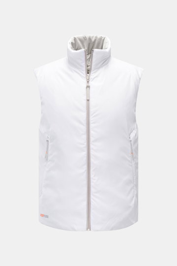 Belstaff Wende-Outdoorweste 'Challenger' weiß/hellgrau
