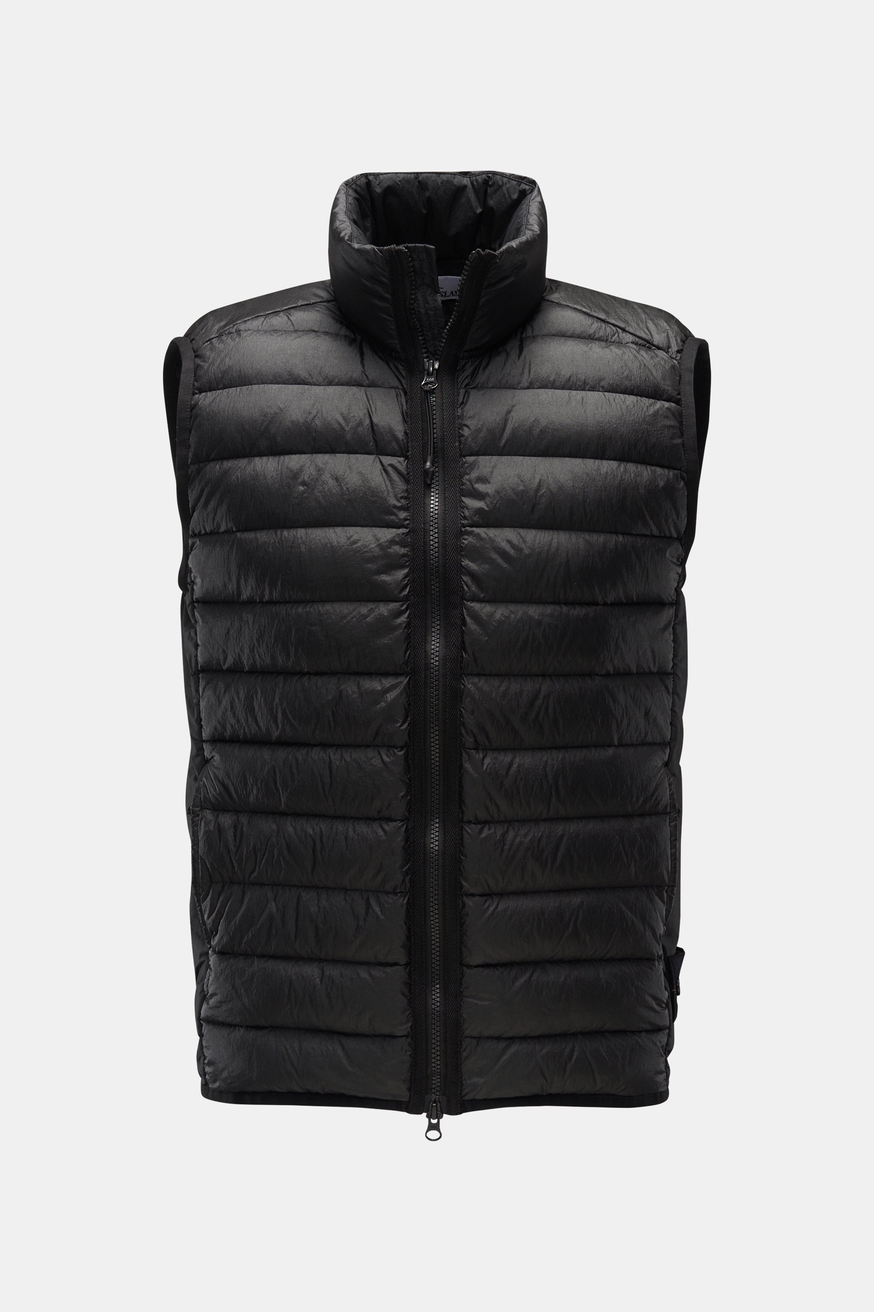 Stone Island Daunenweste 'Loom Woven Chambers R-Nylon Down-TC' schwarz