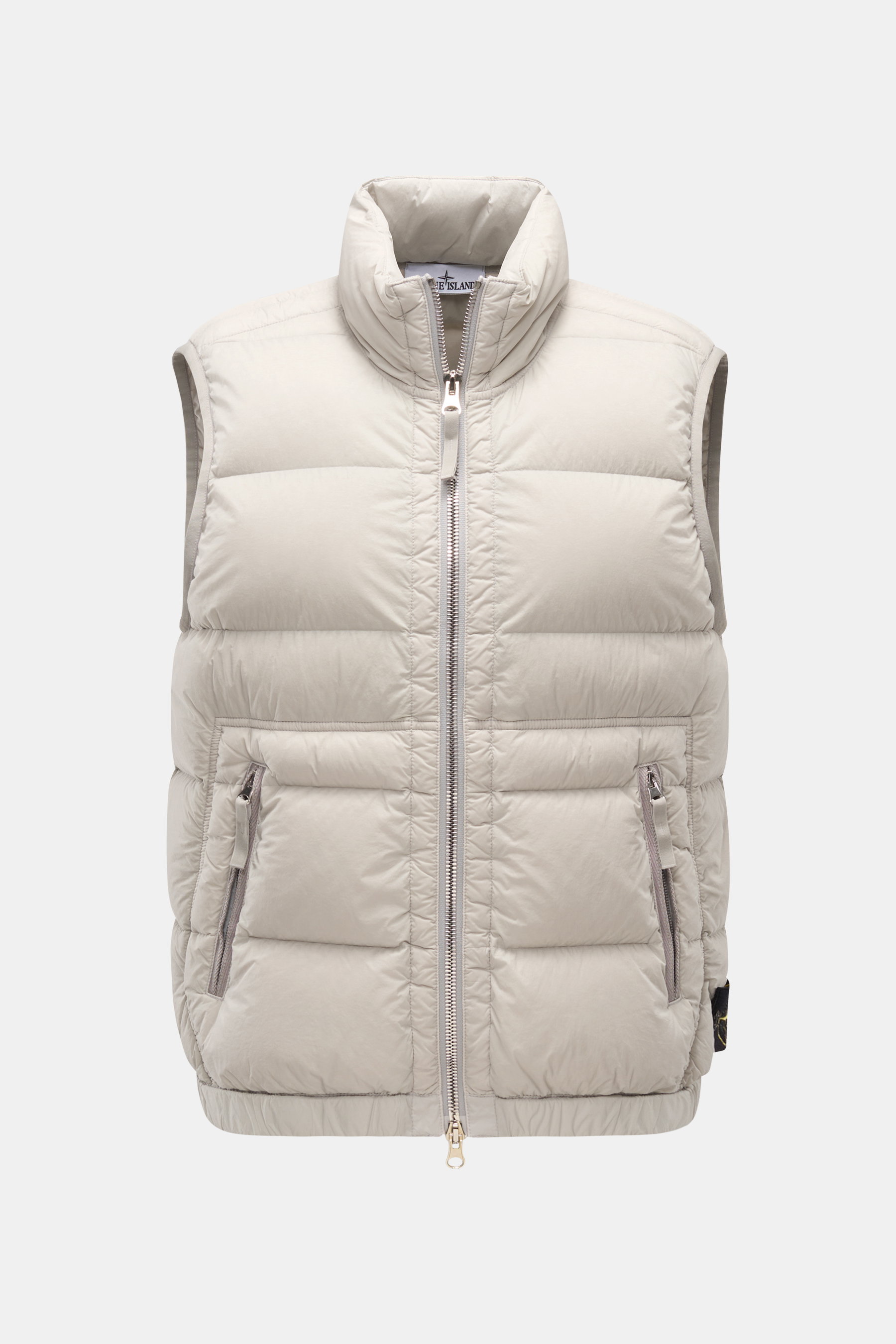 Stone Island Daunenweste 'Seamless Tunnel Nylon Down-TC' sand