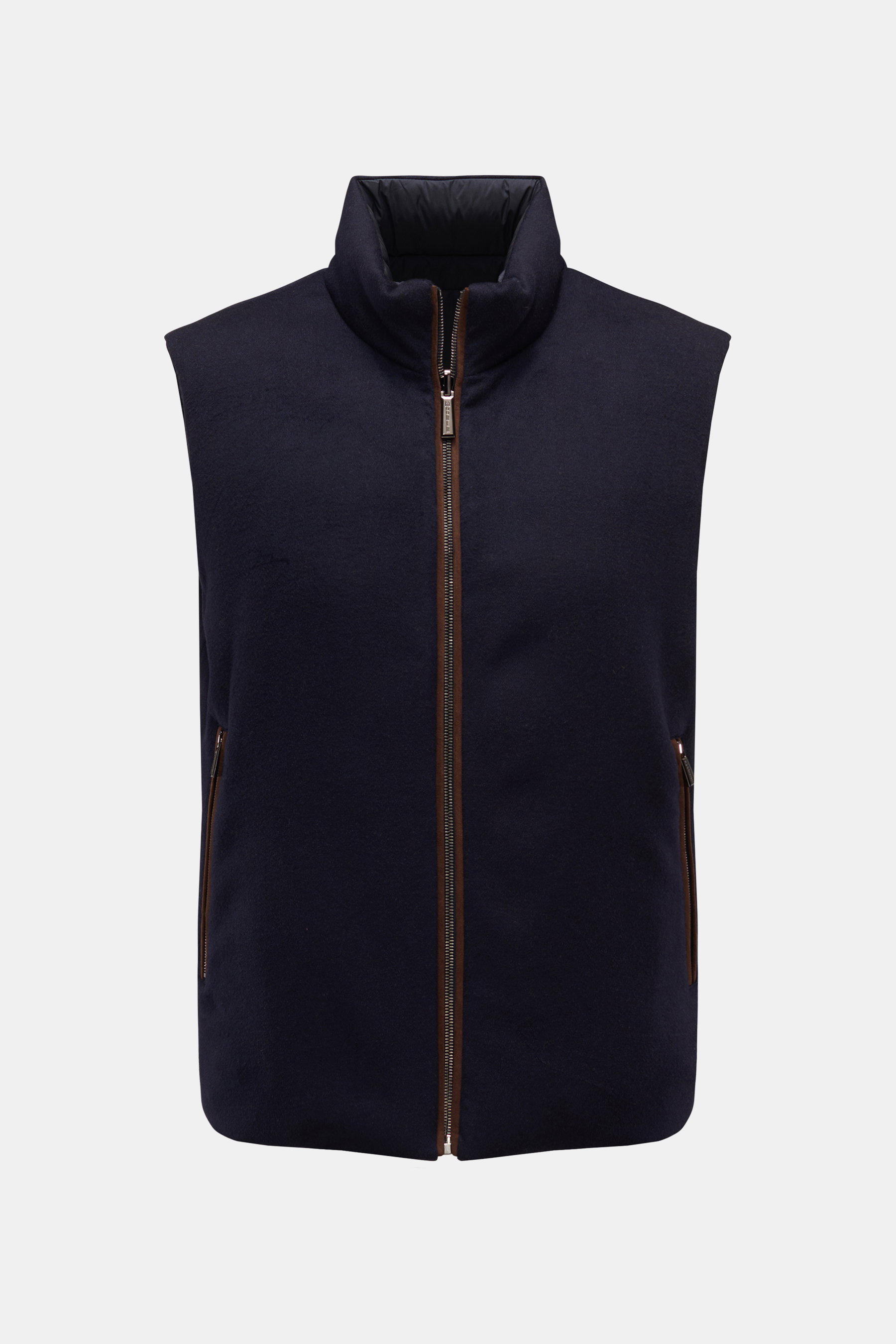 Moorer Wende-Daunenweste 'Falieri' navy