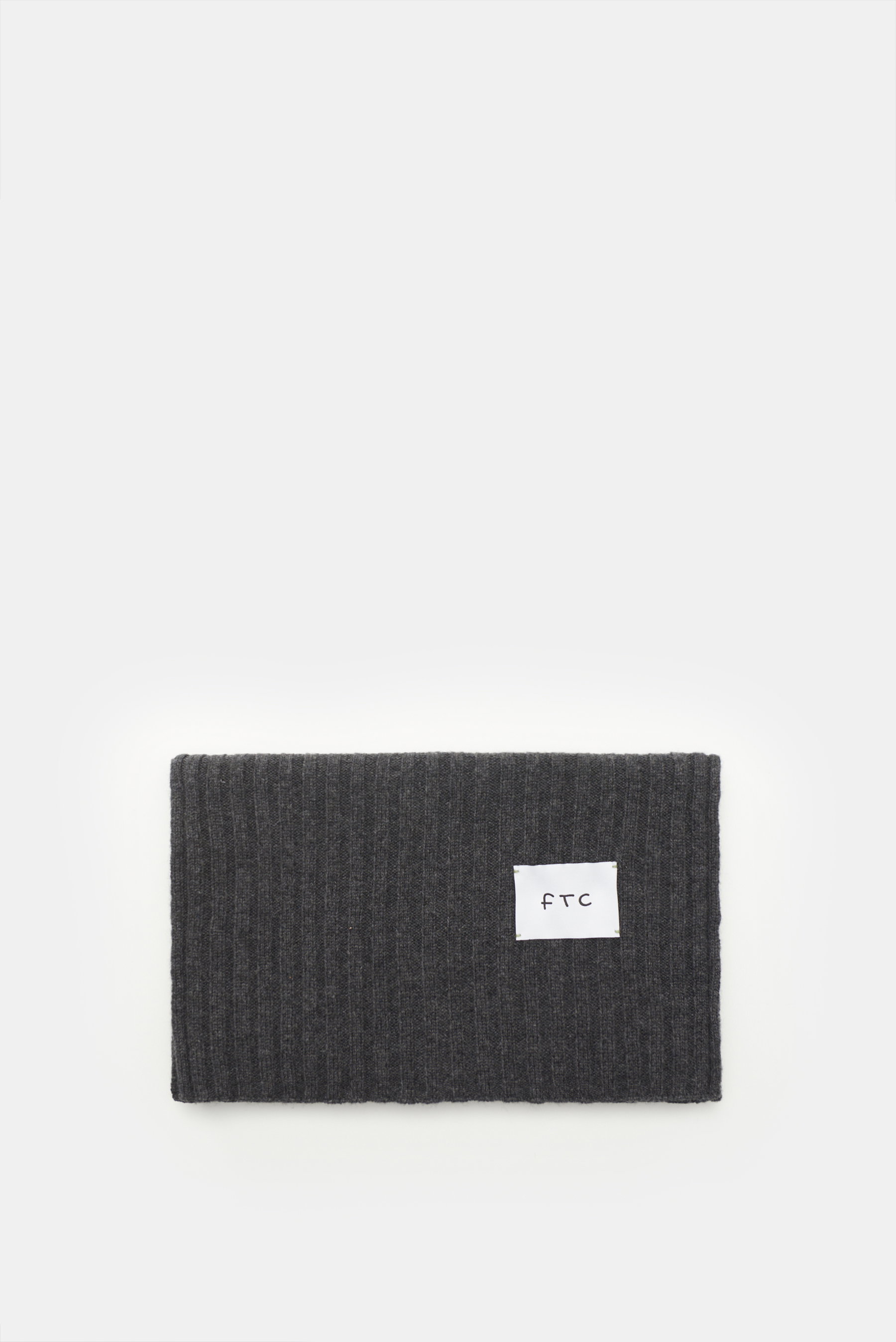 FTC Cashmere Schal dunkelgrau