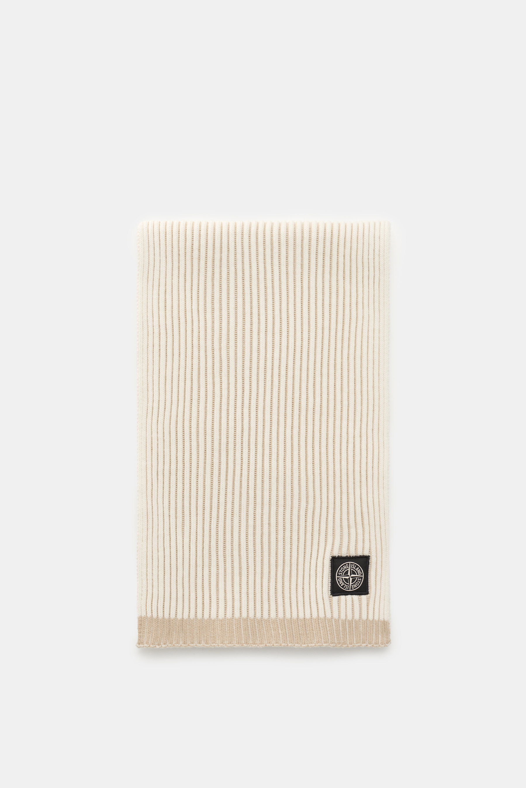 Stone Island Schal creme/beige gestreift