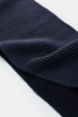 04651/ A trip in a bag Schal 'Foggy' navy