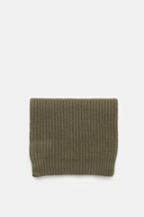 04651/ A trip in a bag Scarf 'Foggy' olive