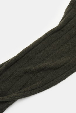 04651/ A trip in a bag Schal 'Chunky Scarf' dark olive