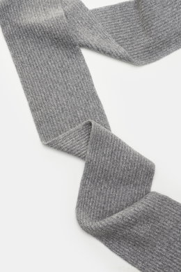 Lisa Yang Scarf 'Mattias' grey melange