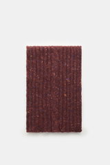 04651/ A trip in a bag Scarf dark red mottled