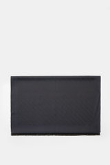 Emporio Armani Scarf navy/black striped