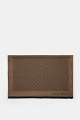 Emporio Armani Scarf grey-brown/black striped