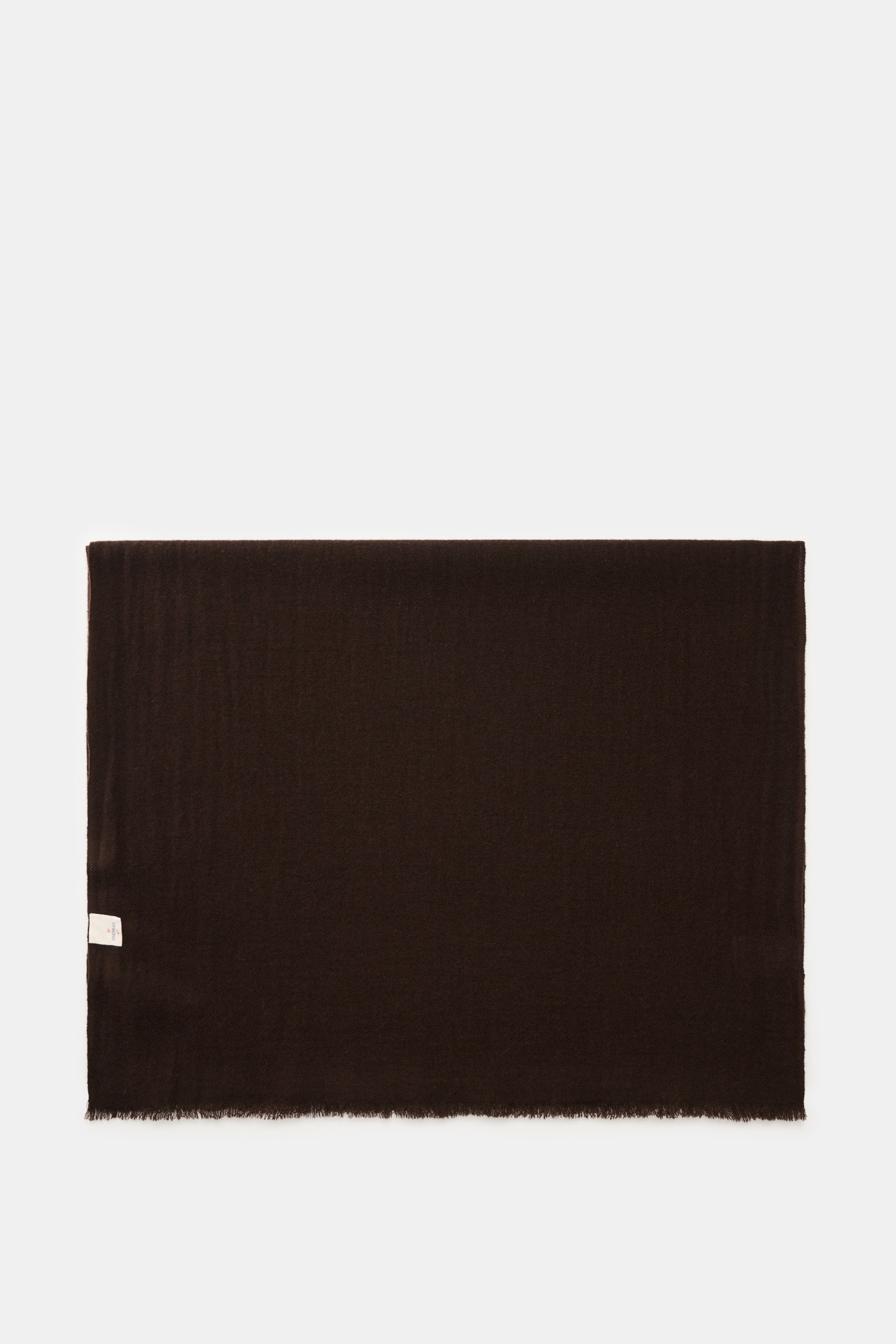 19 Andrea’s 47 Cashmere Schal dunkelbraun