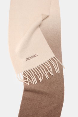 Jacquemus Schal taupe/sand