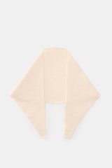Top-down view of a soft, sand-colored Filippo de Laurentiis Bandana sand knitted scarf with a medium-fine pattern.

<p>This soft bandana by FILIPPO DE LAURENTIIS is knitted from a noble material composition and is a practically lightweight scarf for the t