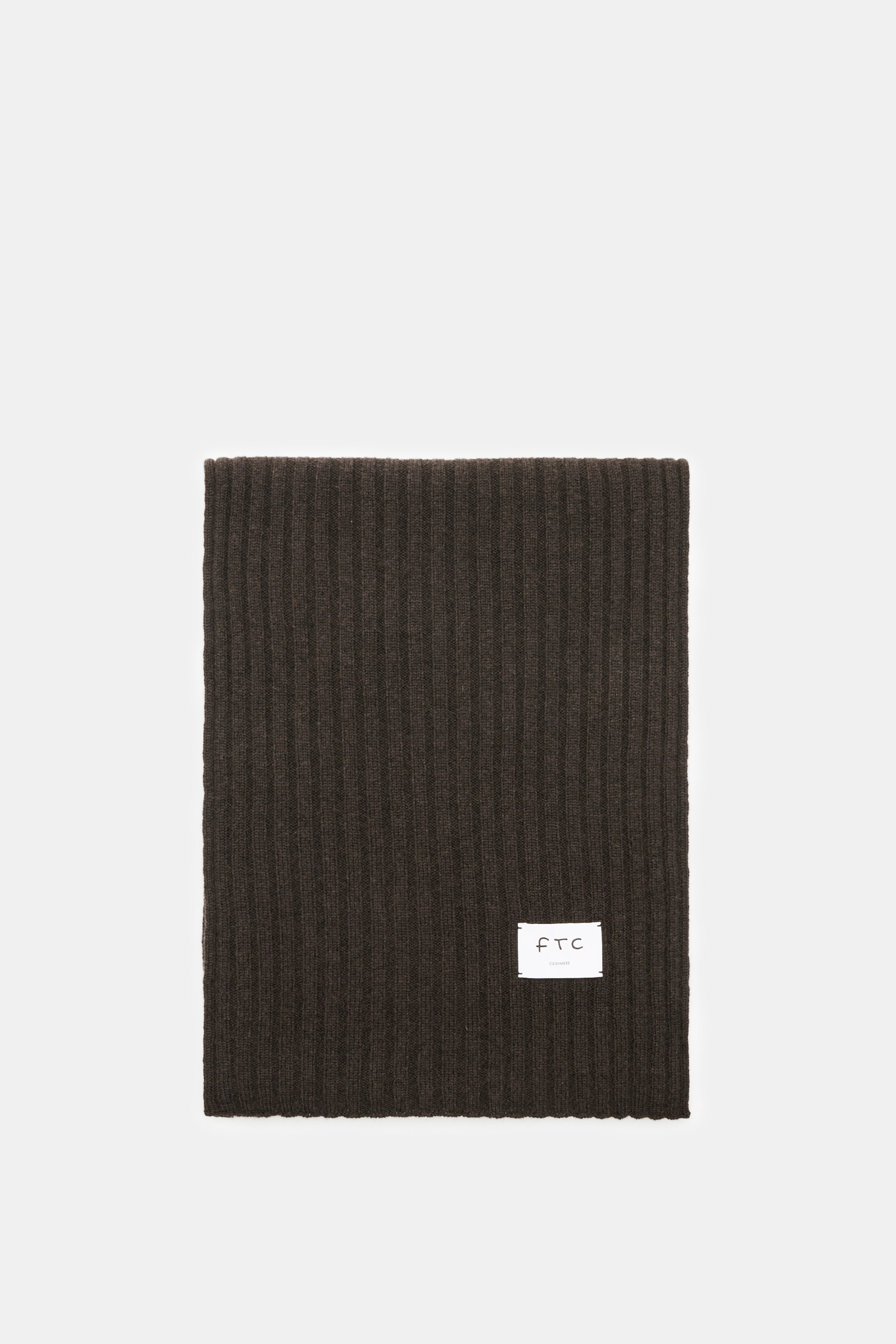 FTC Cashmere Schal dunkelbraun