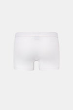 Tom Ford Boxershorts weiß von hinten, Slim Fit, aus elastischer Baumwolle mit weichem Griff, seitlichem Eingriff und elastischem Bund mit TOM FORD-Stitching.