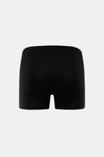 Rear view of Stefan Brandt Boxershorts 'Bari' schwarz in black, showing slim fit, elastic waistband, soft stretchy cotton jersey fabric.

<p>Komfort im Alltag: Die Boxershorts von STEFAN BRANDT aus weicher Baumwolle bieten ein angenehmes Tragegefühl für j