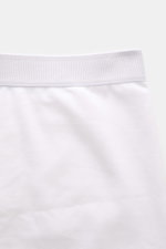 Nahaufnahme der elastischen Bundansicht vom Tom Ford Boxershorts 2er-Set weiß mit seitlichem Eingriff, Slim Fit und hochwertiger Baumwolle.