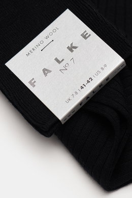 Falke Knee high sock 'No. 7' black