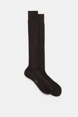 Falke Knee high sock 'No. 7' dark brown