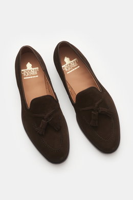 Crockett & Jones Tassel Loafer 'Cavendish' dunkelbraun
