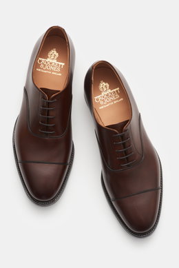 Crockett & Jones Oxford 'Connaught' braun