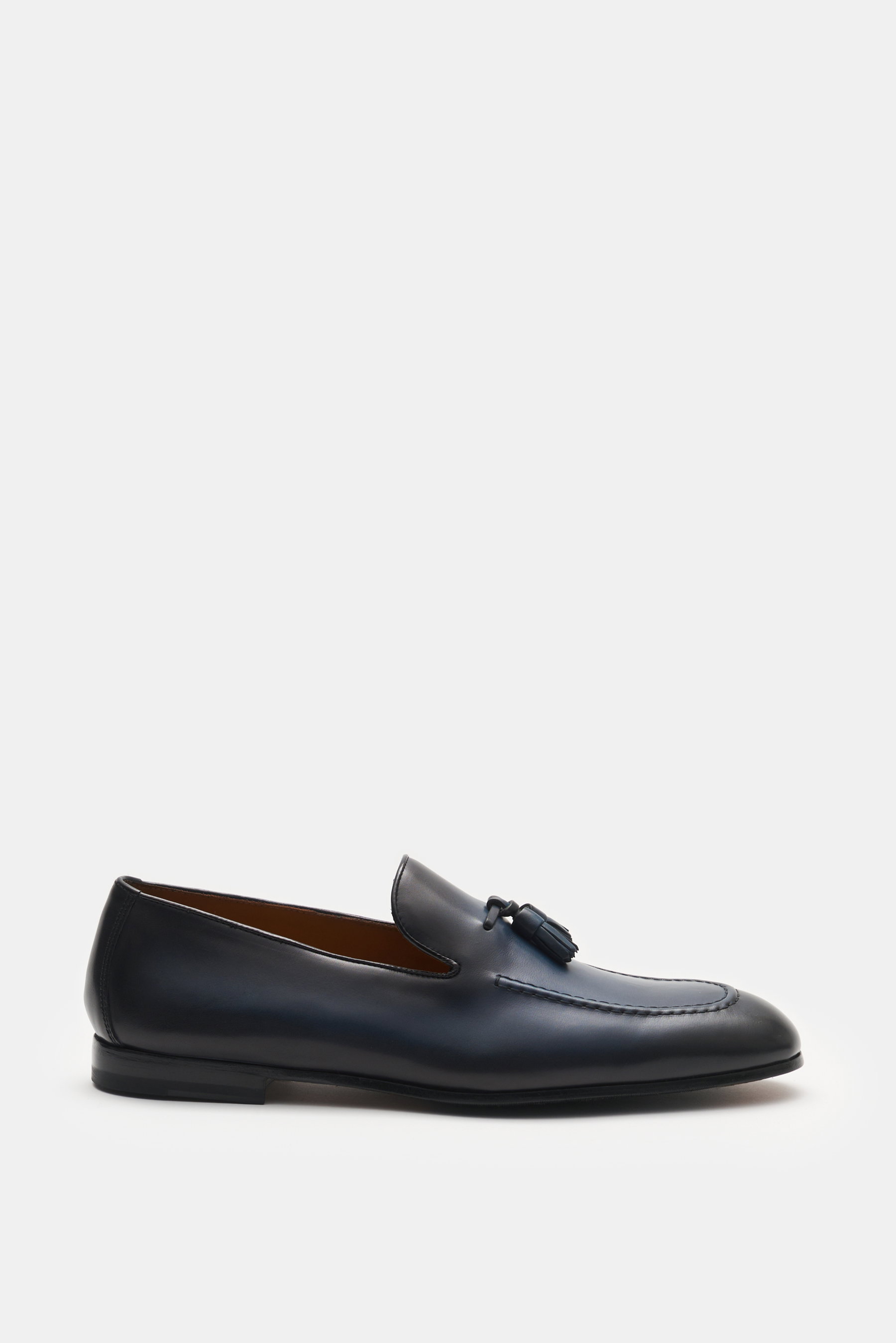 Doucal's Tassel Loafer navy
