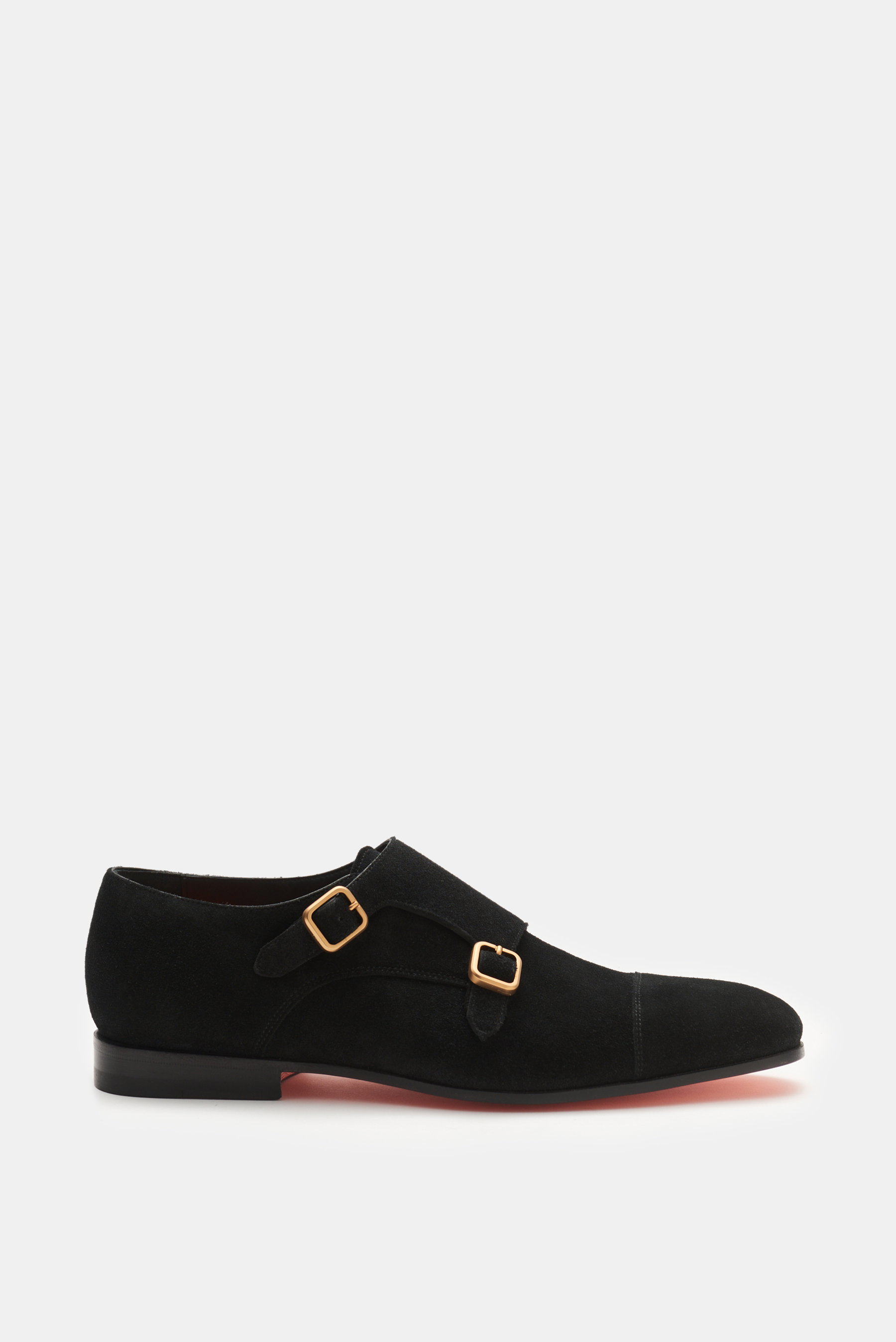 Santoni Doppelmonk schwarz