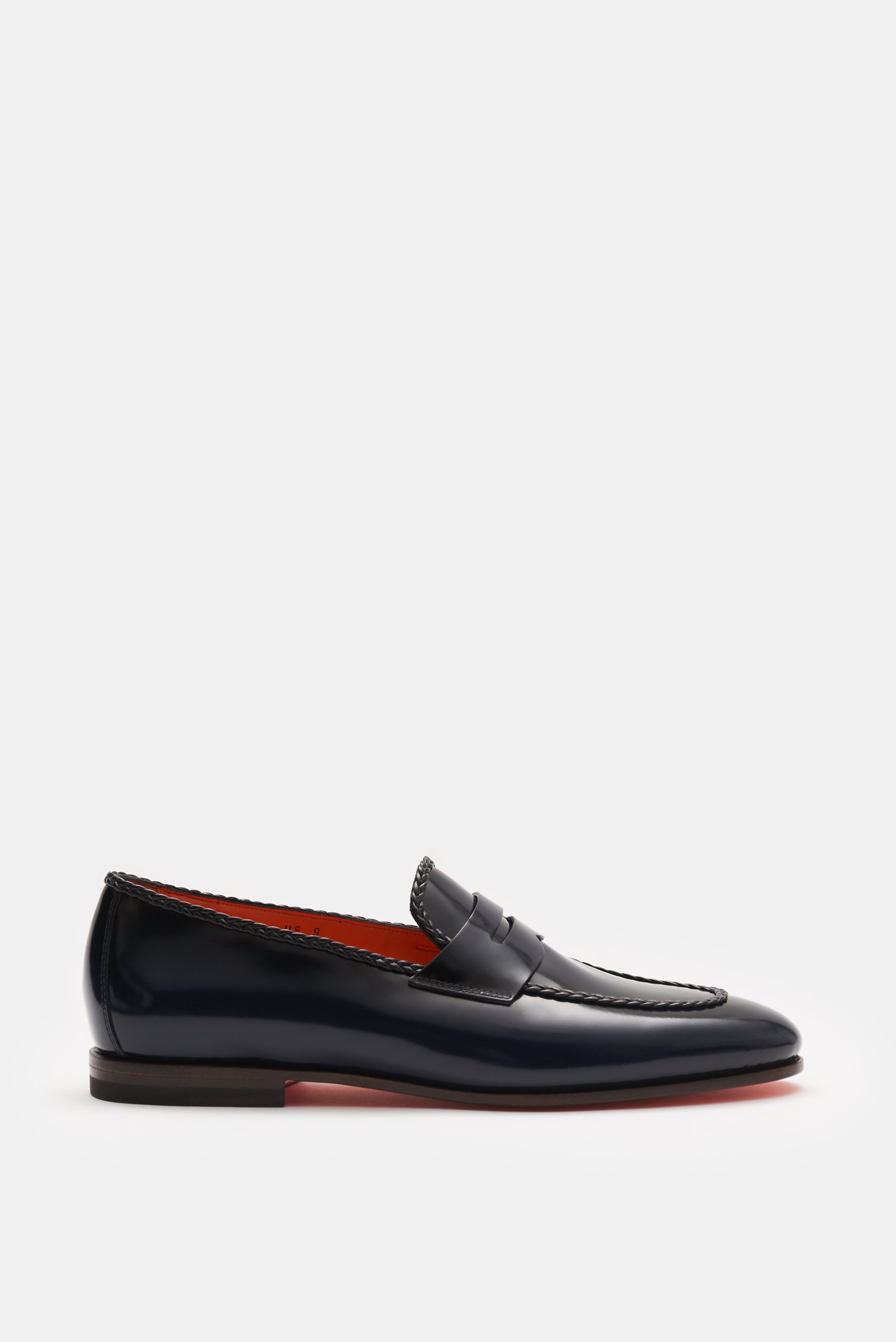 Santoni Penny Loafer dark navy