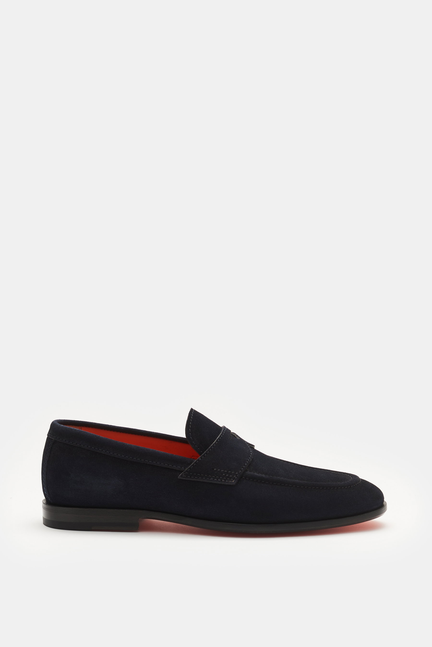 Santoni Penny Loafer navy