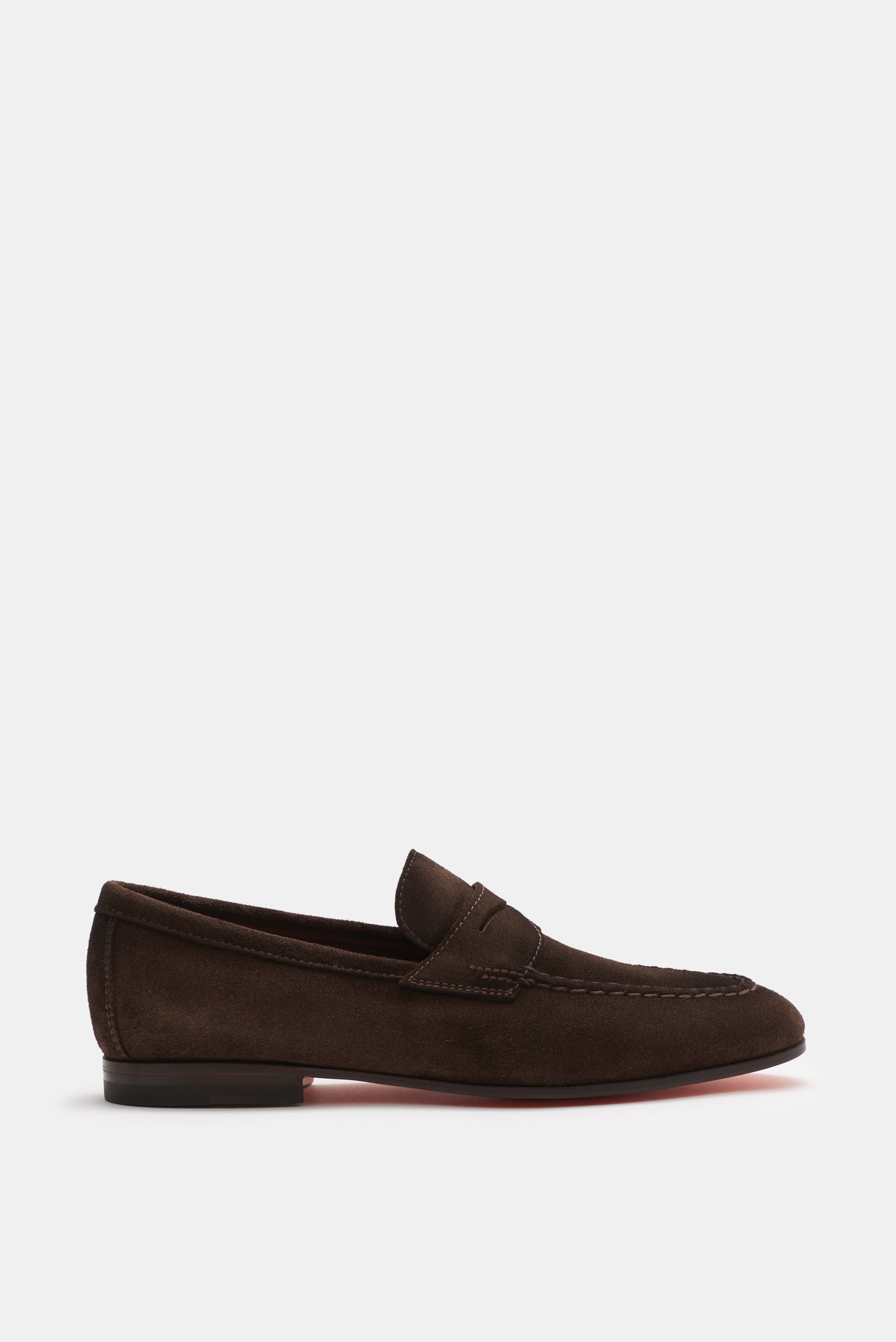 Santoni Penny Loafer dunkelbraun
