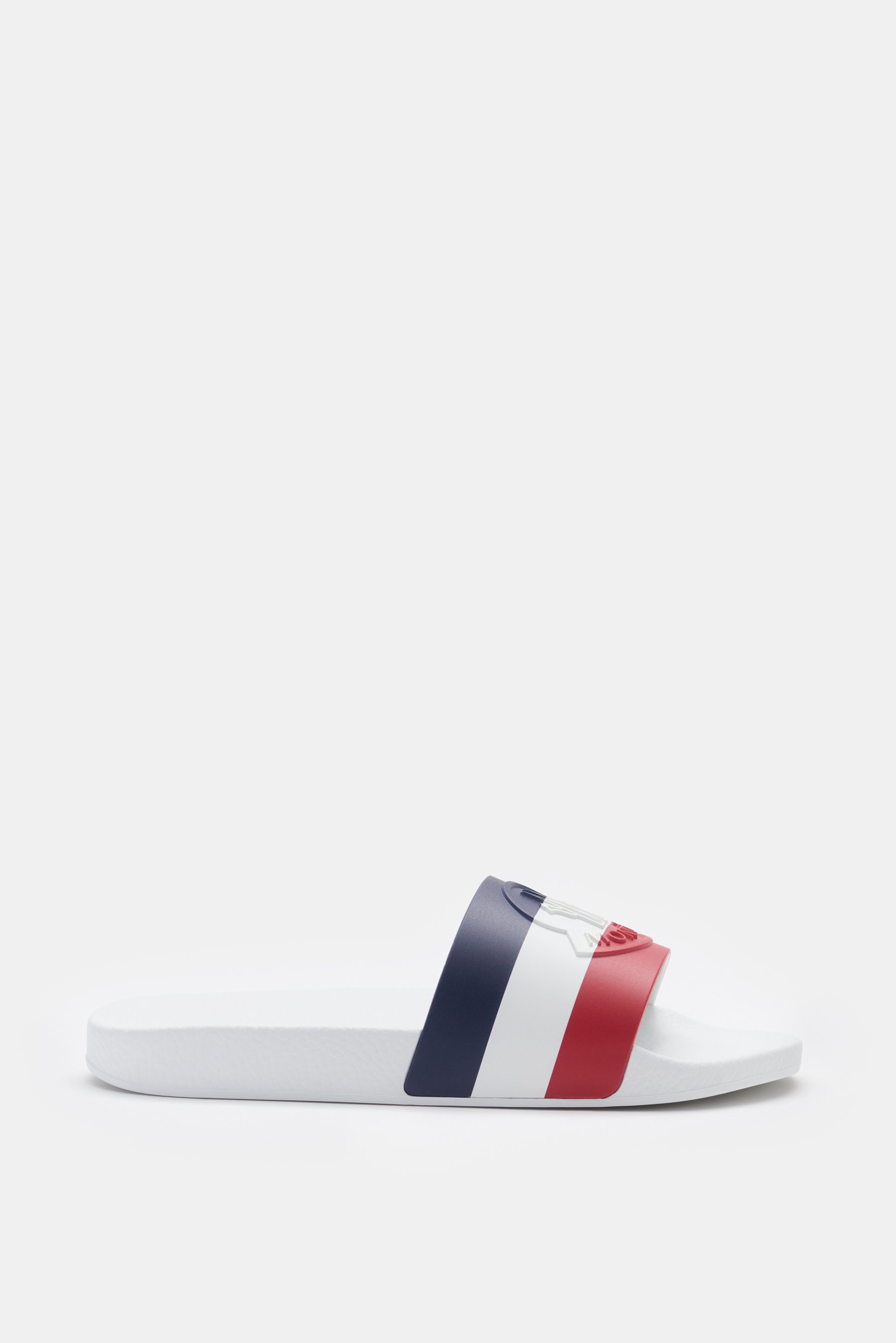 Moncler Pantolette 'Basile' weiß