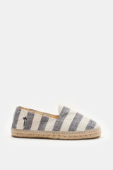Manebí Espadrilles navy/creme gestreift