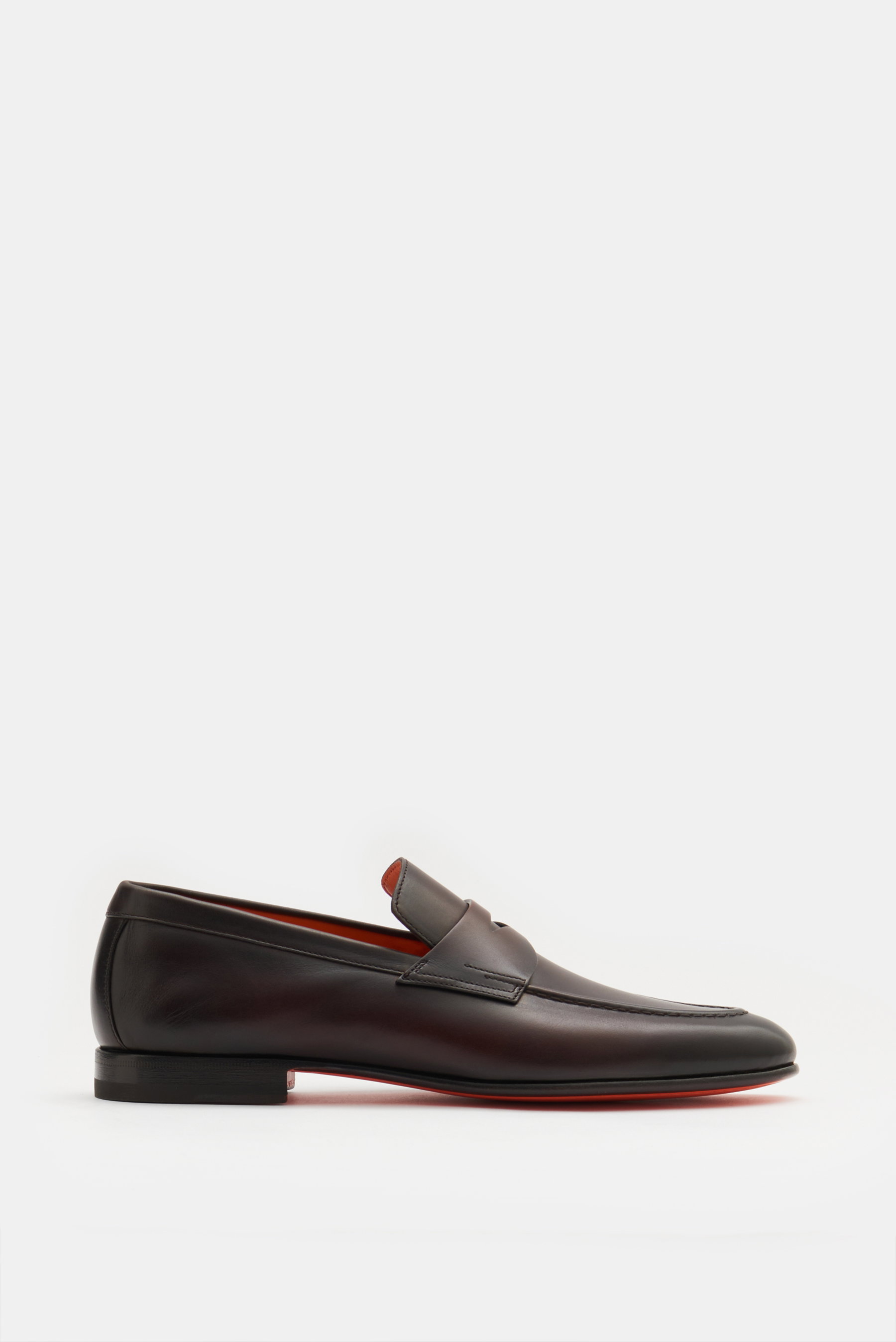 Santoni Penny Loafer dunkelbraun