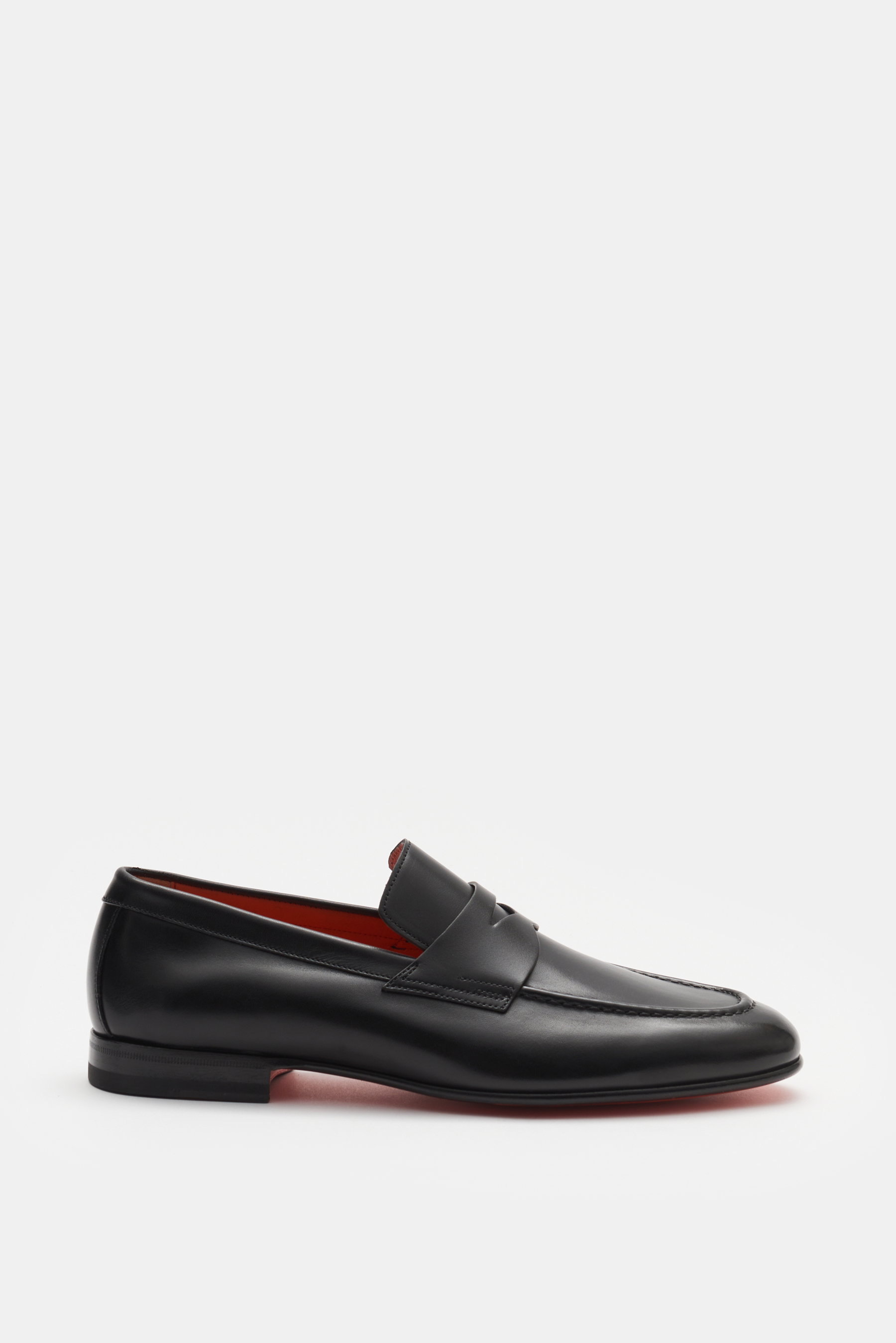Santoni Penny Loafer schwarz