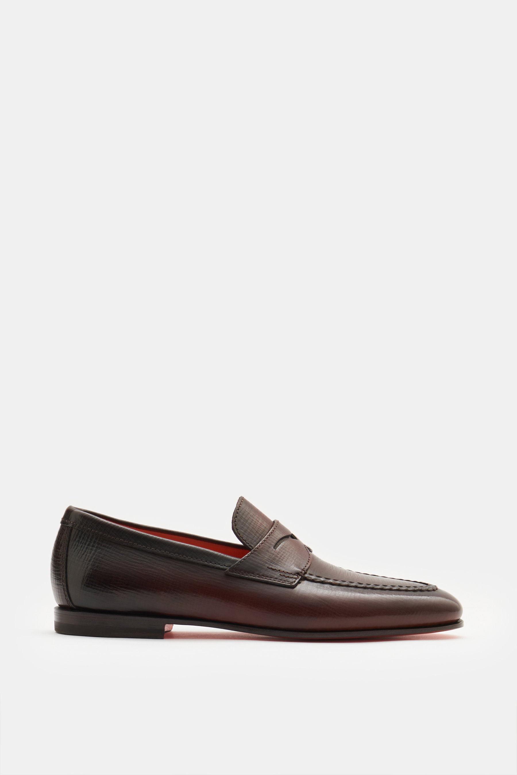 Santoni Penny Loafer dunkelbraun