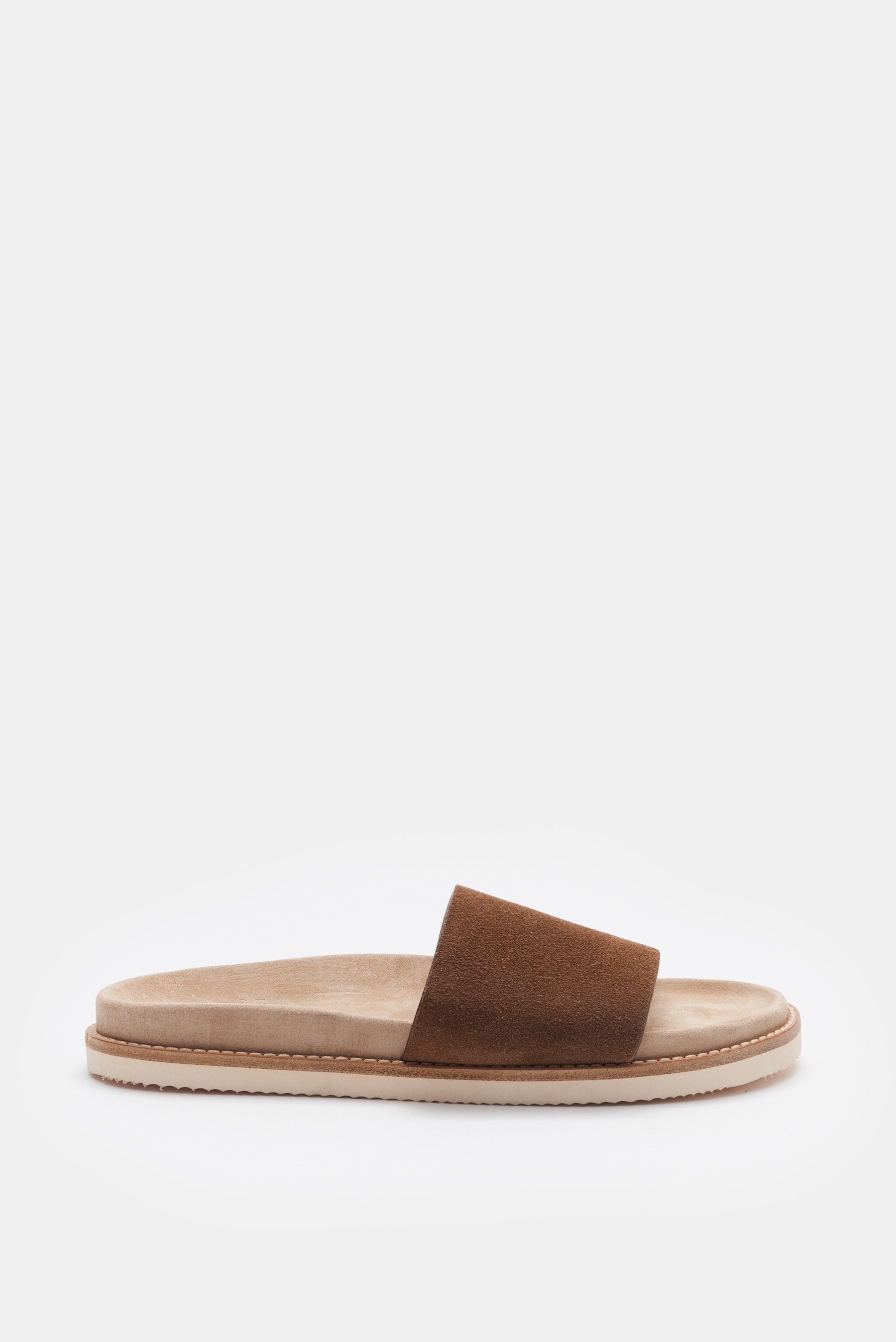 Brunello Cucinelli Pantolette braun/beige