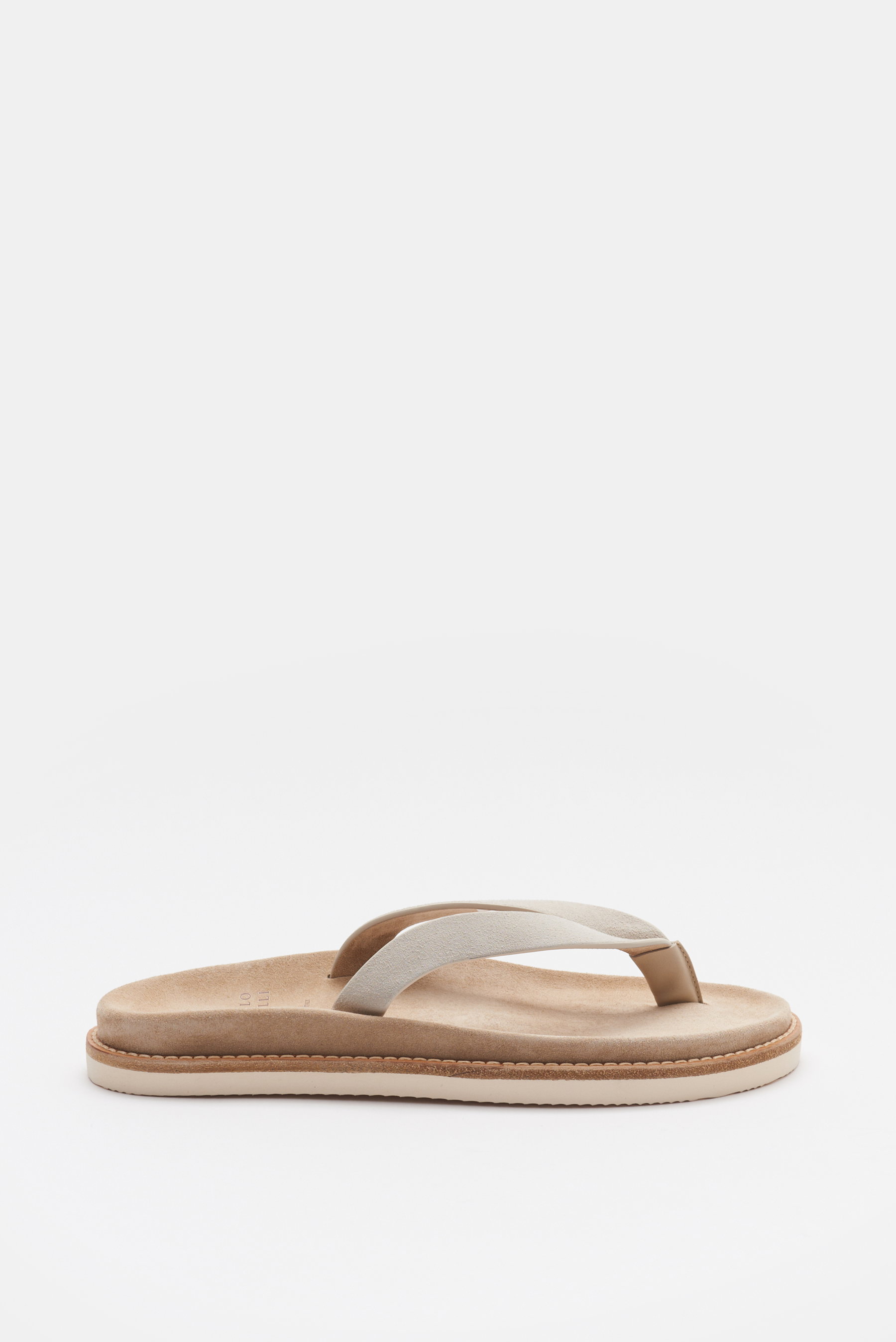 Brunello Cucinelli Zehentrenner beige