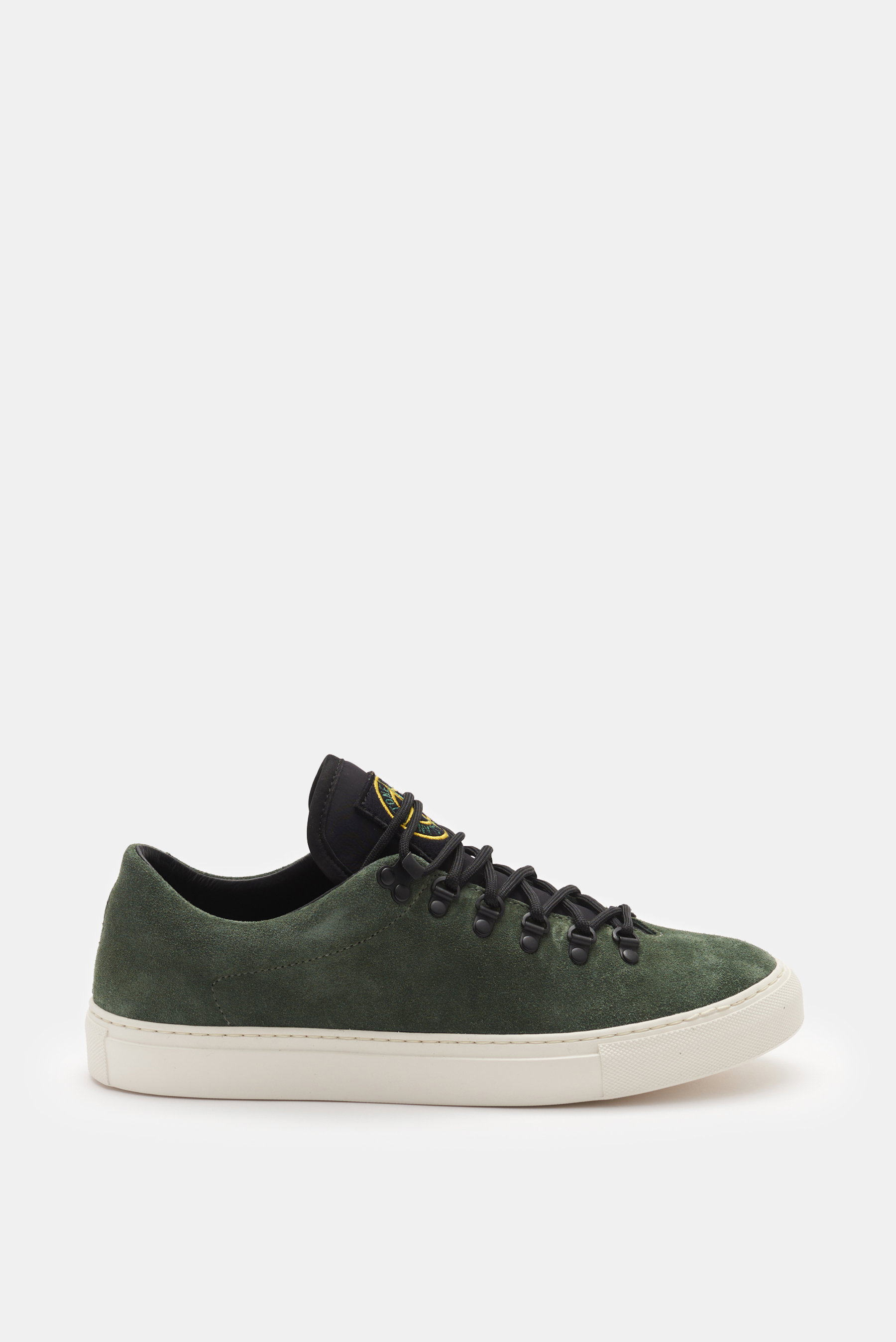 Stone Island Sneaker graugrün/schwarz