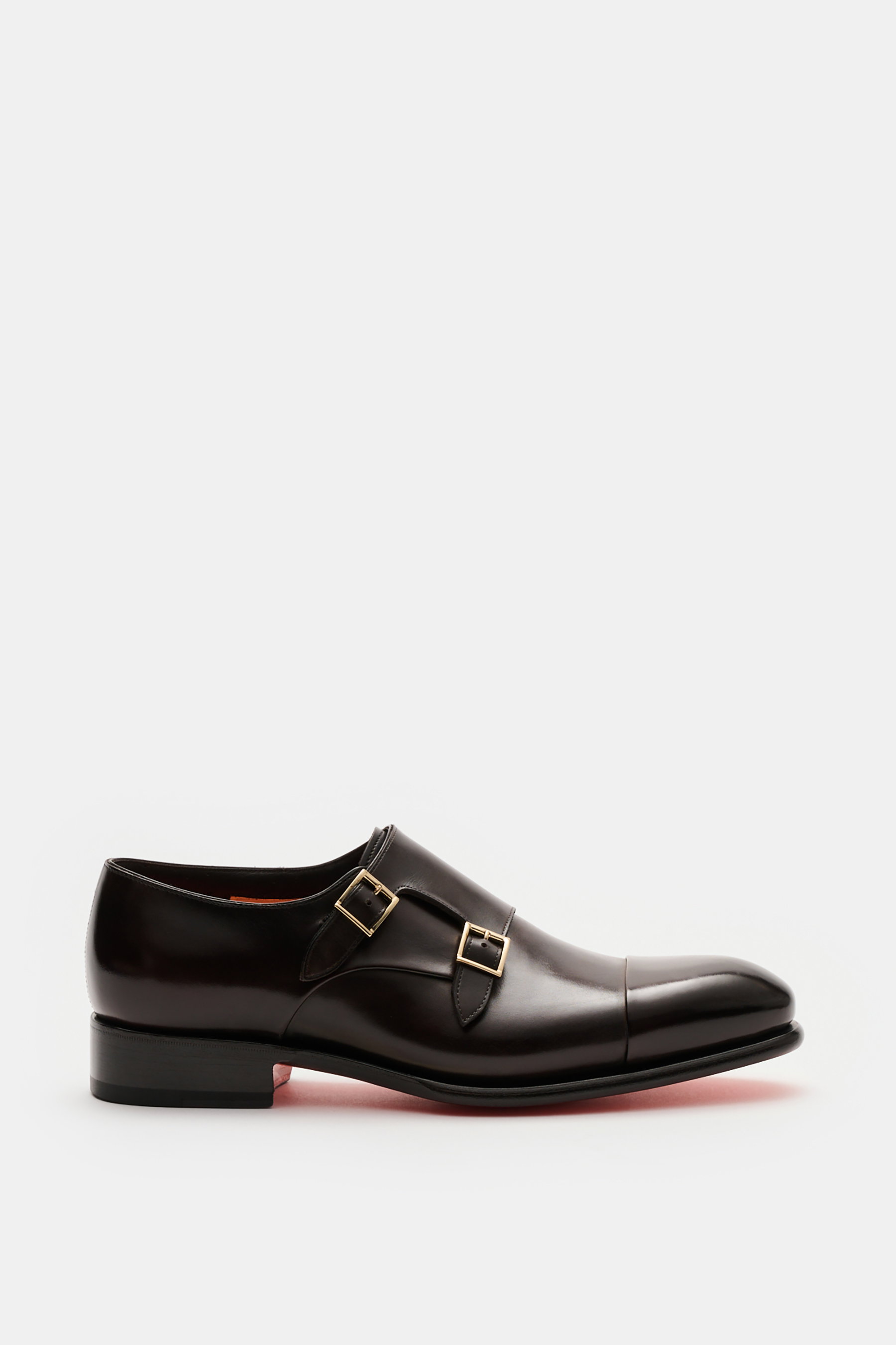Santoni Doppelmonk 'Carter' dunkelbraun