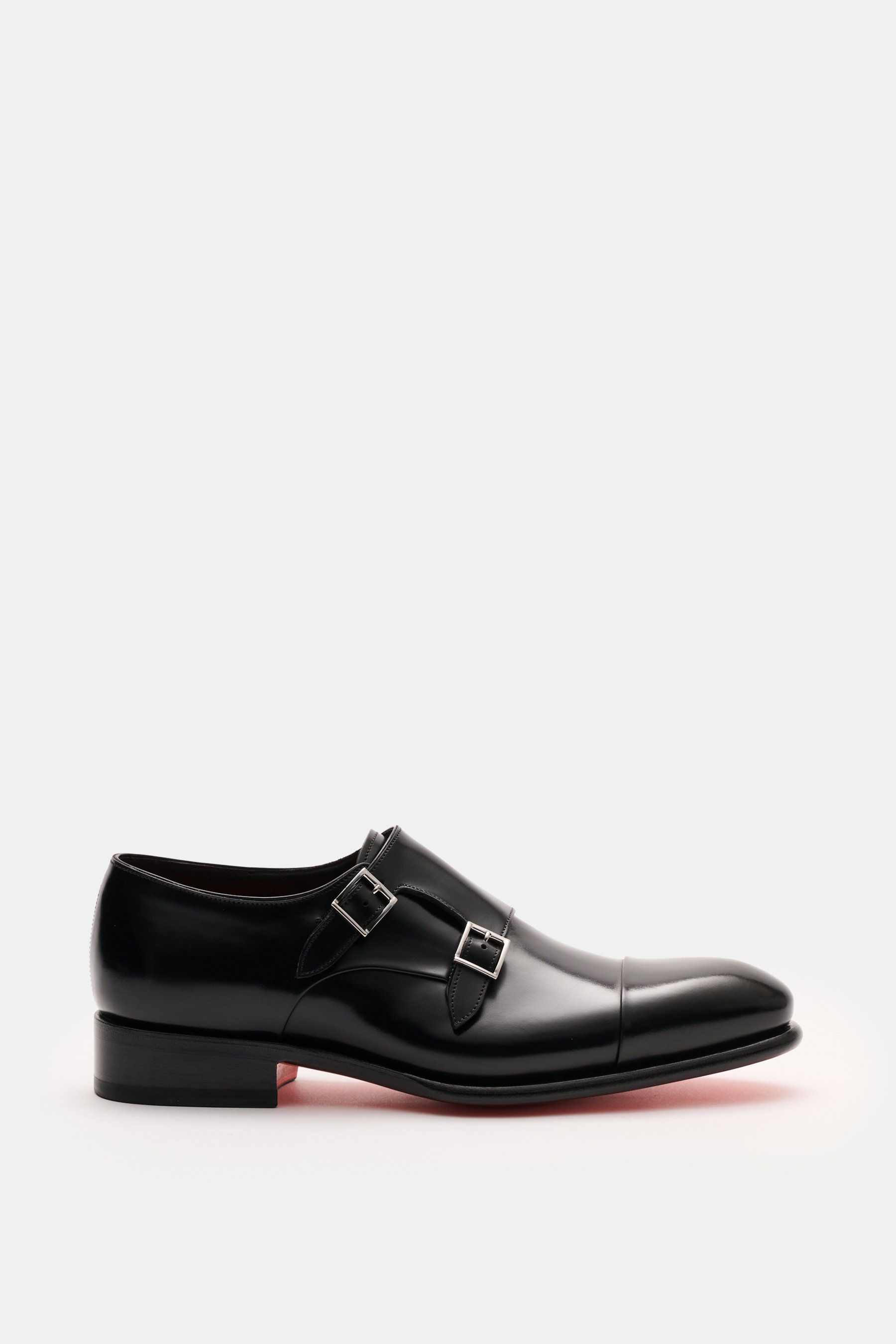 Santoni Doppelmonk 'Carter' schwarz