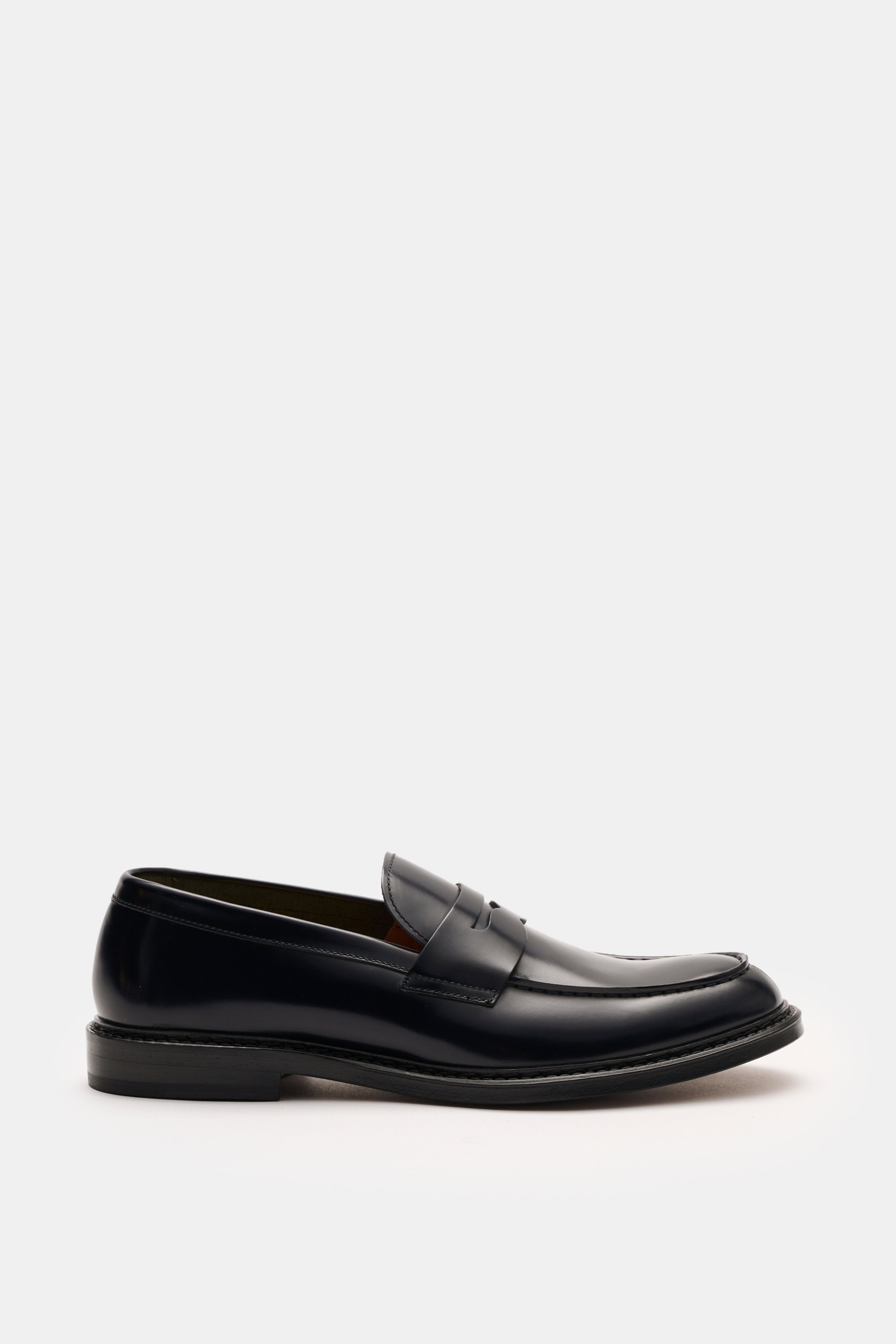 Doucal's Penny Loafer 'Horse' schwarz