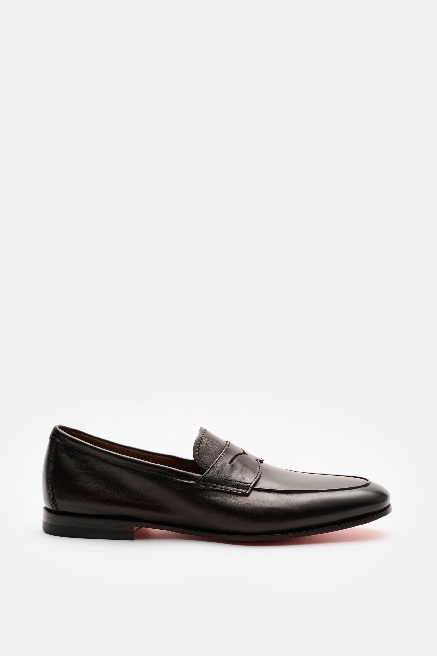 Santoni Penny Loafer 'Carlo' dunkelbraun