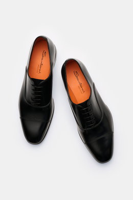 Santoni Oxford shoes black