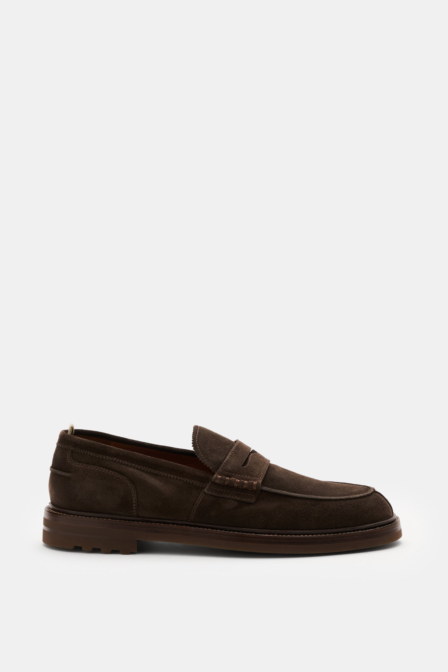 Officine Creative Penny Loafer 'Sax Flexi 001' dunkelbraun