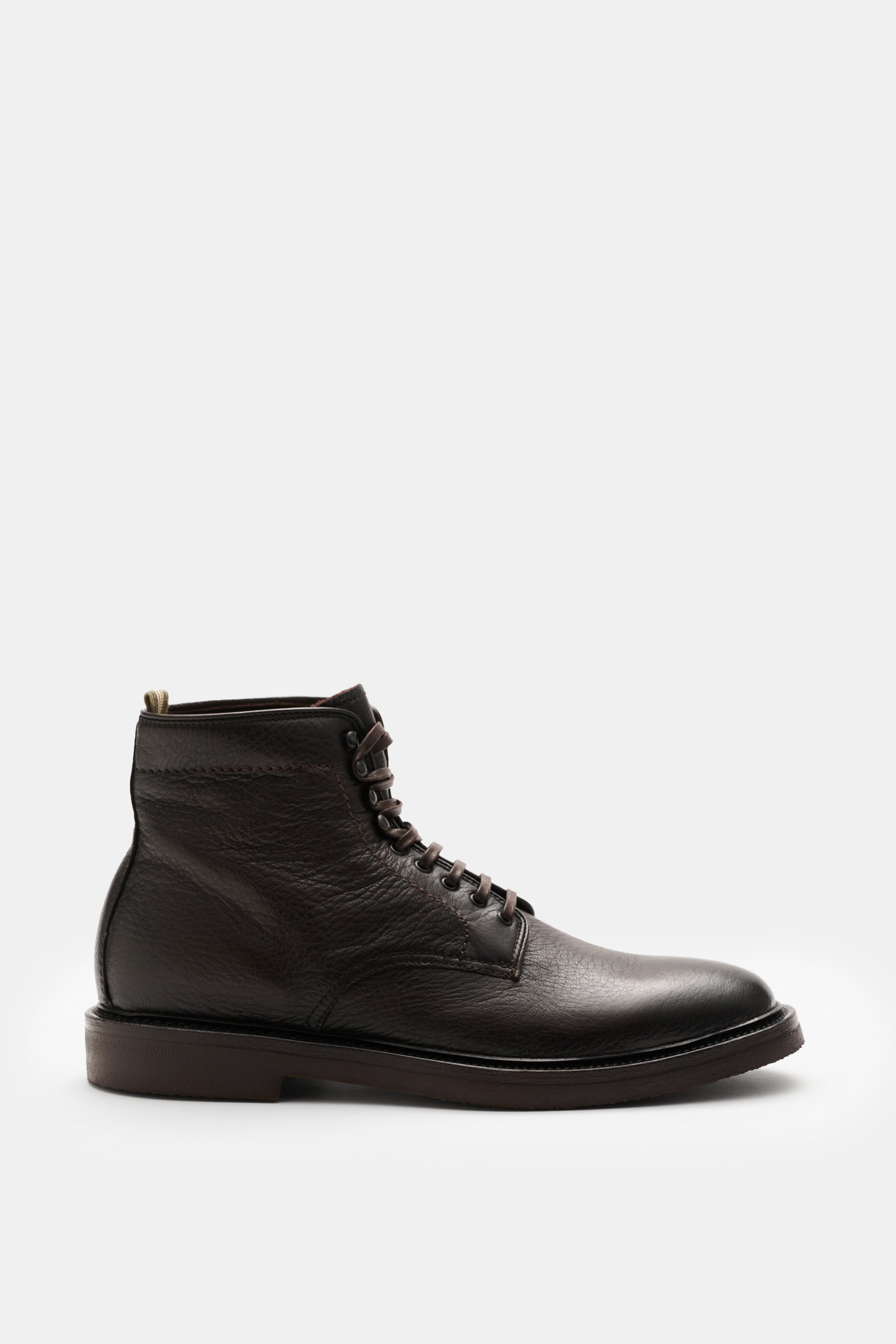 Officine Creative Schnürboot 'Hopkins Flexi 203' dunkelbraun