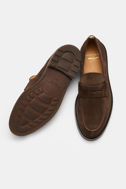 Officine Creative Penny Loafer 'Sax Flexi 001' braun