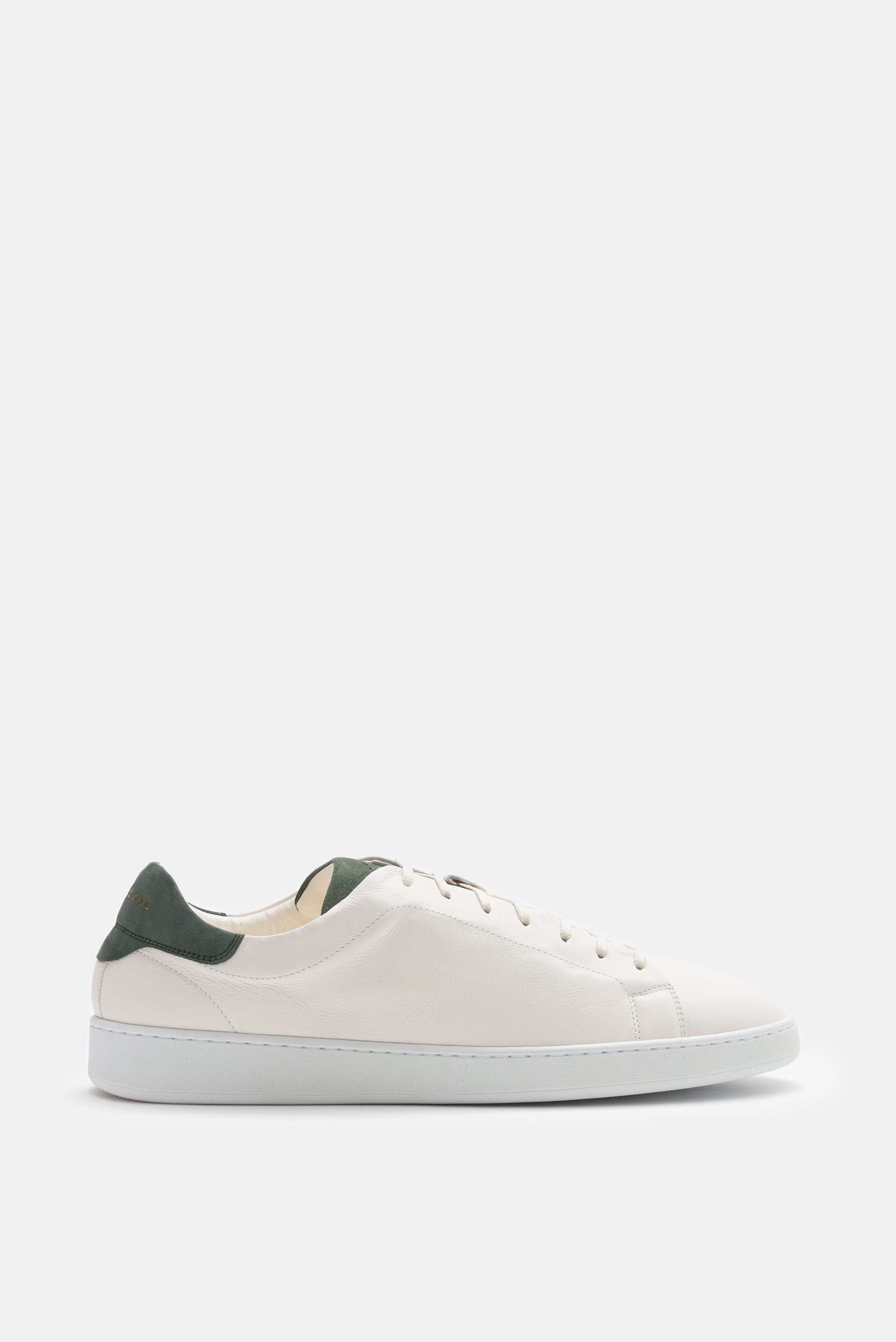 Kiton Sneaker creme/oliv