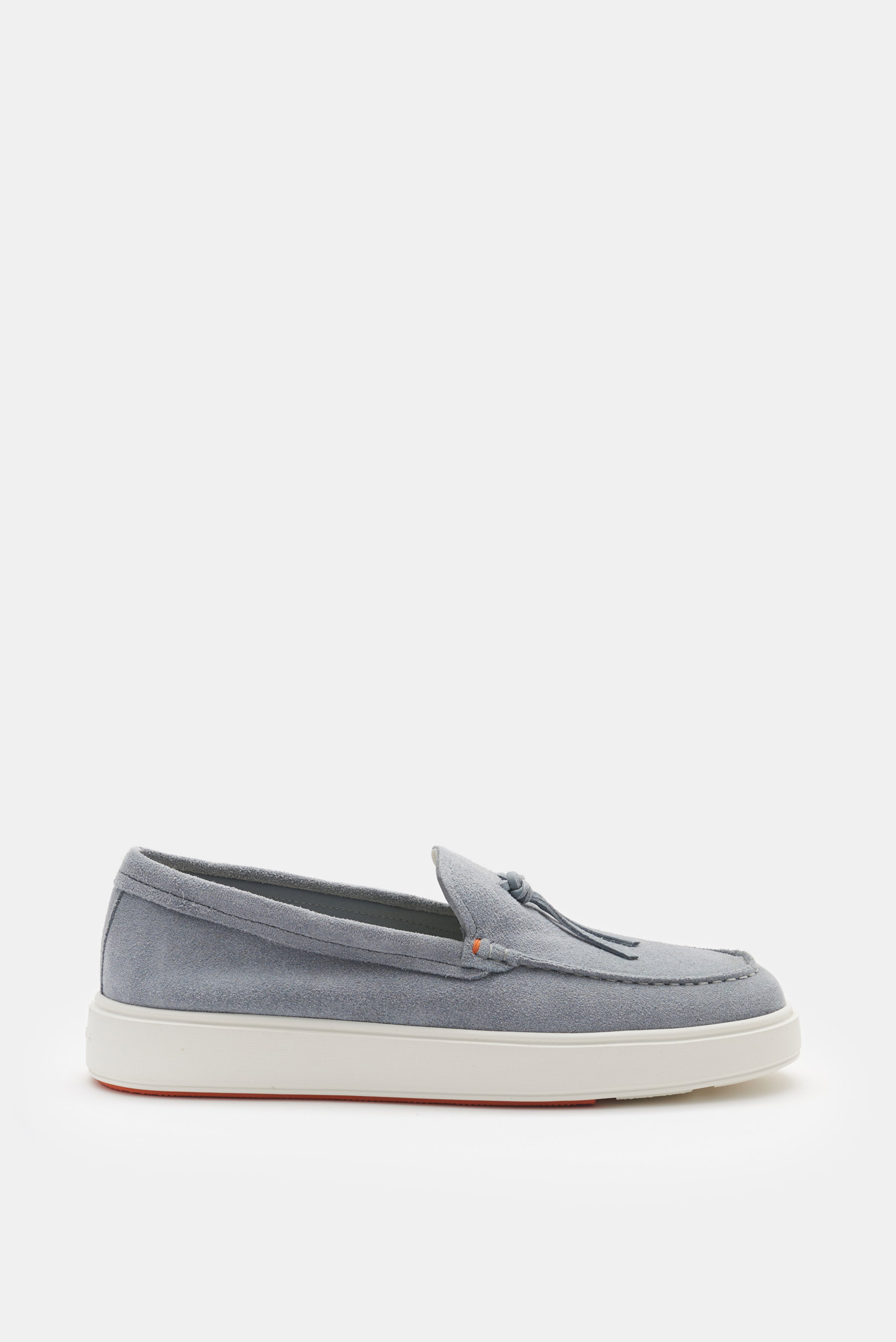 Santoni Loafer graublau