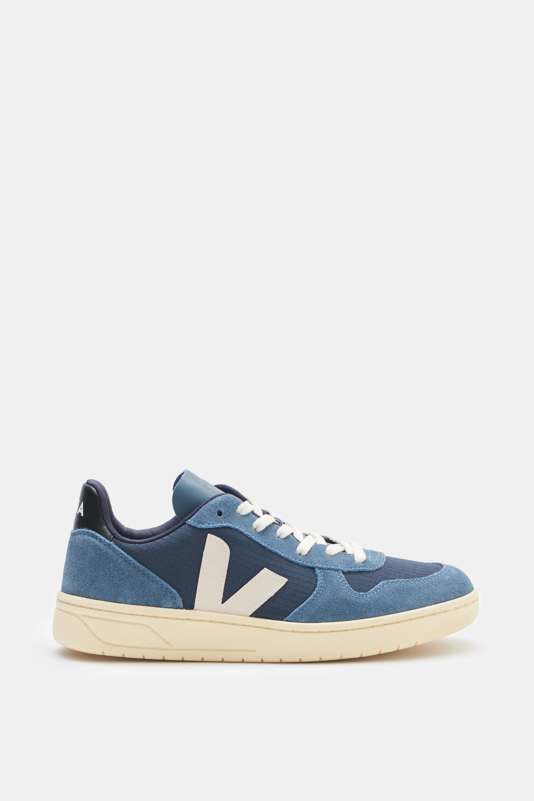 Veja Sneaker 'V-10 Ripstop' rauchblau/navy